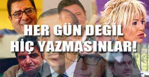 Engin Ardıç, Emre Aköz, Mümtazer Türköne, Serdar Turgut, Ayşe Ar