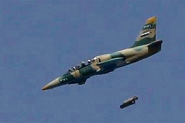 Suriye Hava Kuvvetleri'nden Hizbullah'a destek