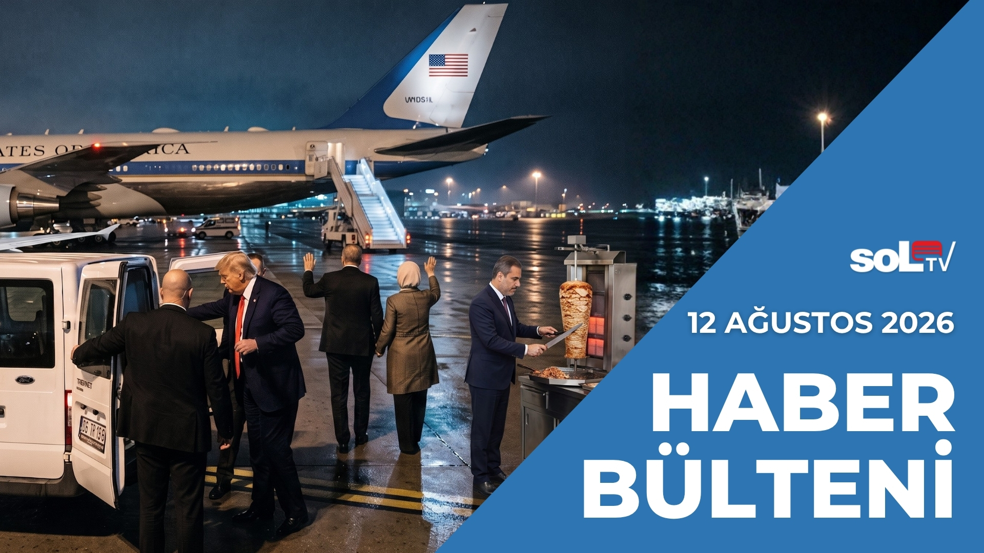 Aslan Yürekli Tavuk: Trump'ı Yemek Arabasıyla Kaçırmışlar | 12 Ağustos Çarşamba Haber Bülteni