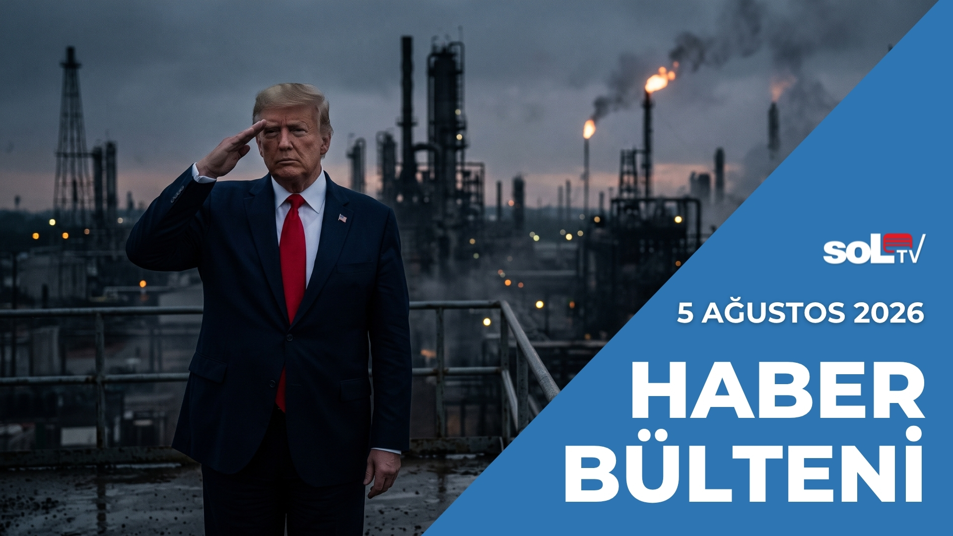 Mağlup Asker Trump Petrol Şirketlerine Karşı! | 5 Ağustos Çarşamba Haber Bülteni 