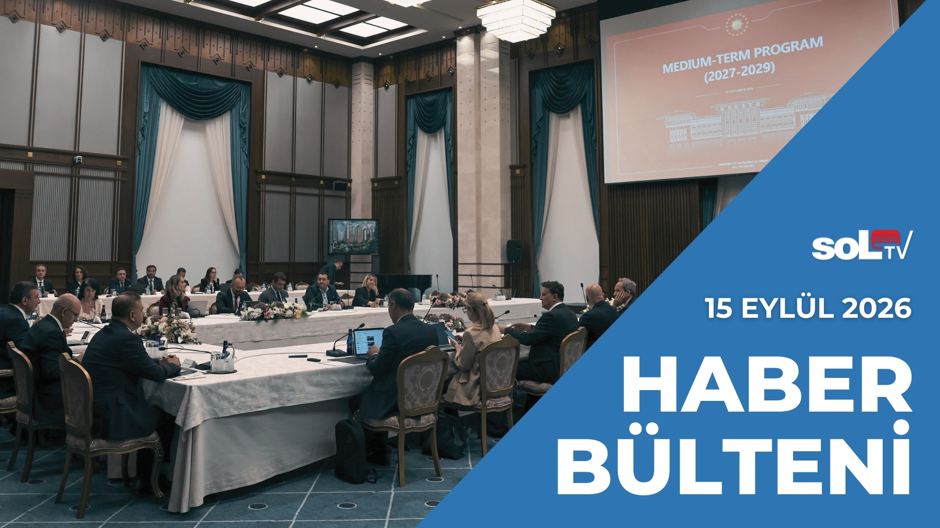OVP: Orta Vadede de Patronlara Hizmet | 15 Eylül Salı Haber Bülteni