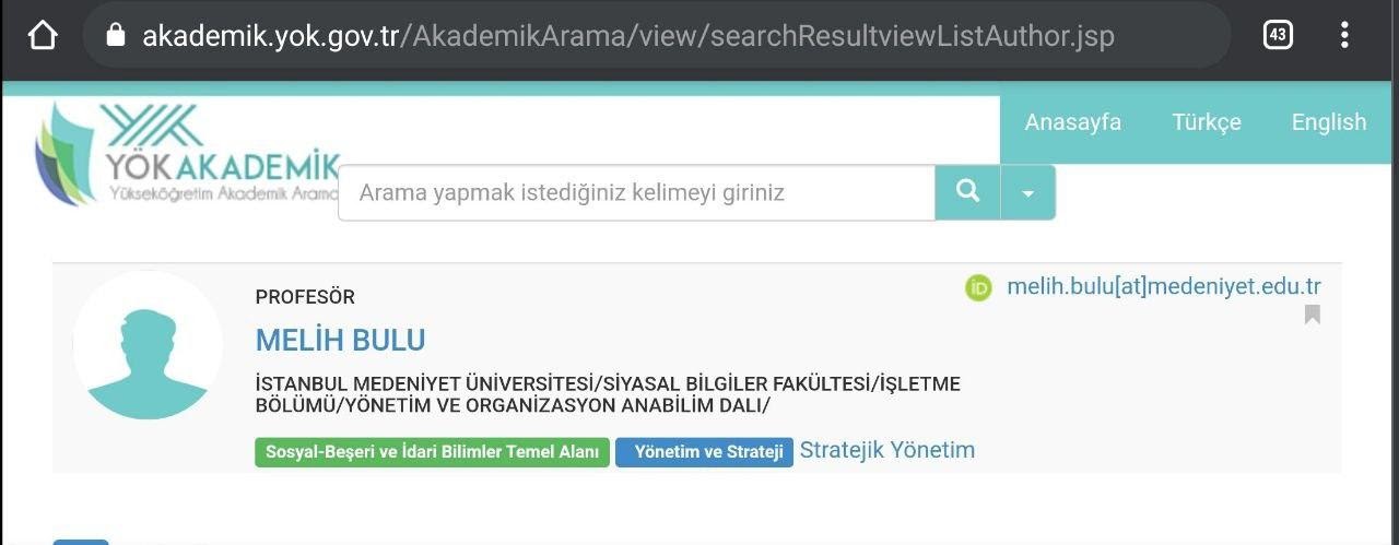 Kayyum rektör Melih Bulu'ya Medeniyet Üniversitesi'nde akademik kadro