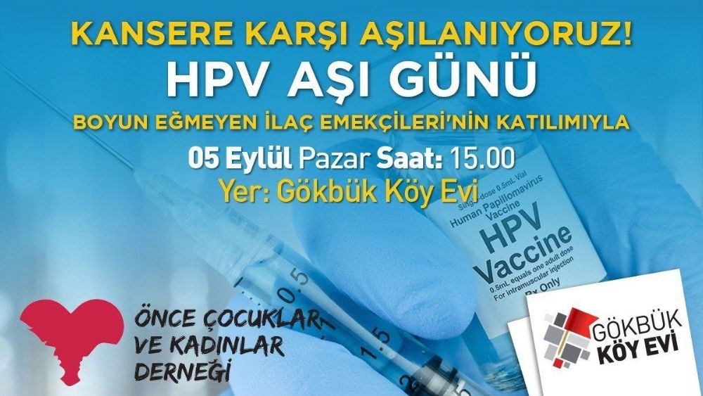 hpv asi dayanismasi gokbuk koyu nde sol haber