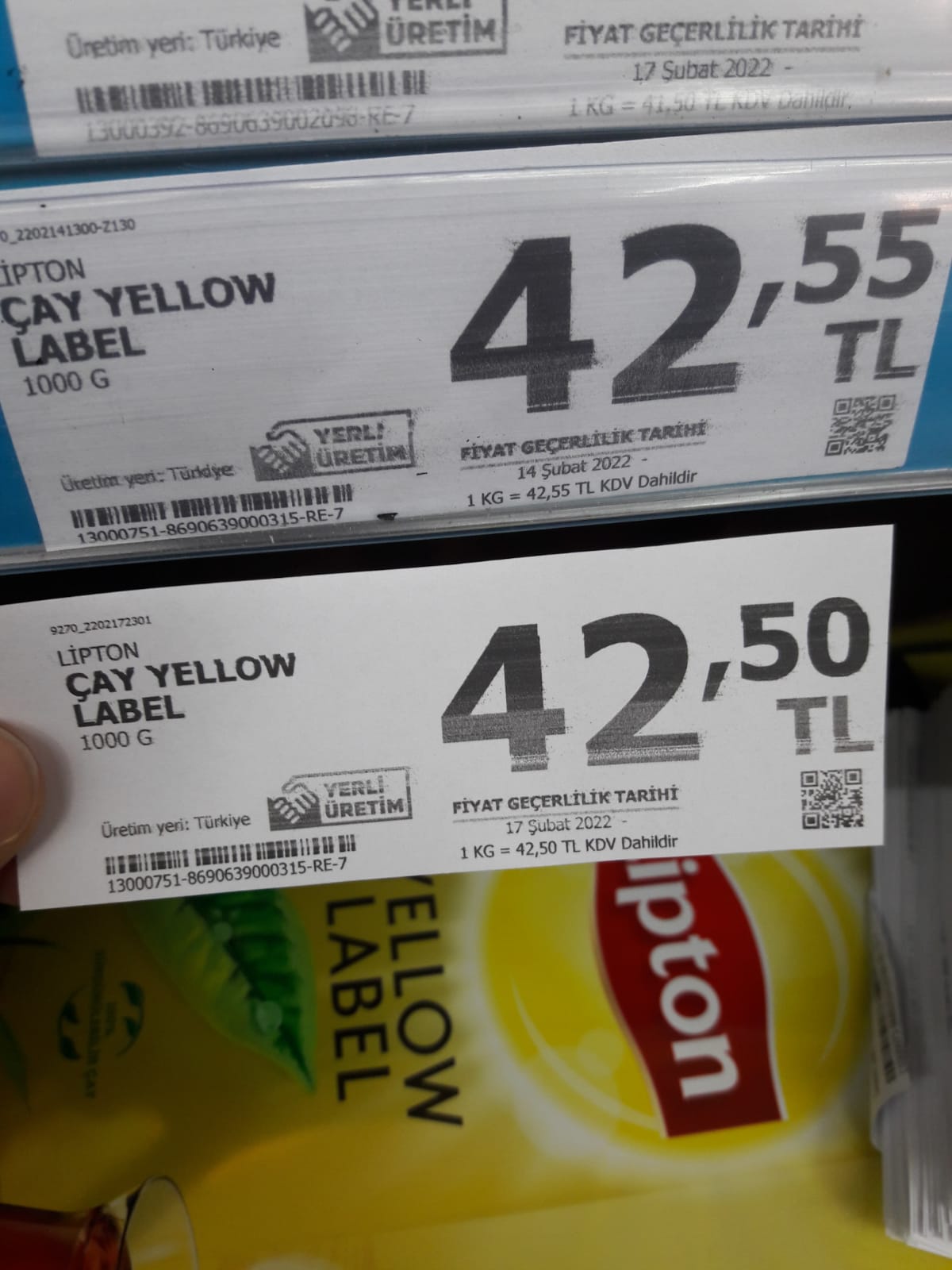 İşte Erdoğan'ın 'KDV müjdesi'nin bir markete yansıması: Ürün ürün 'indirim' listesi