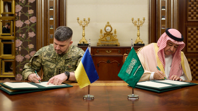 Ukrayna ve Suudi Arabistan arasında savunma işbirliği anlaşması