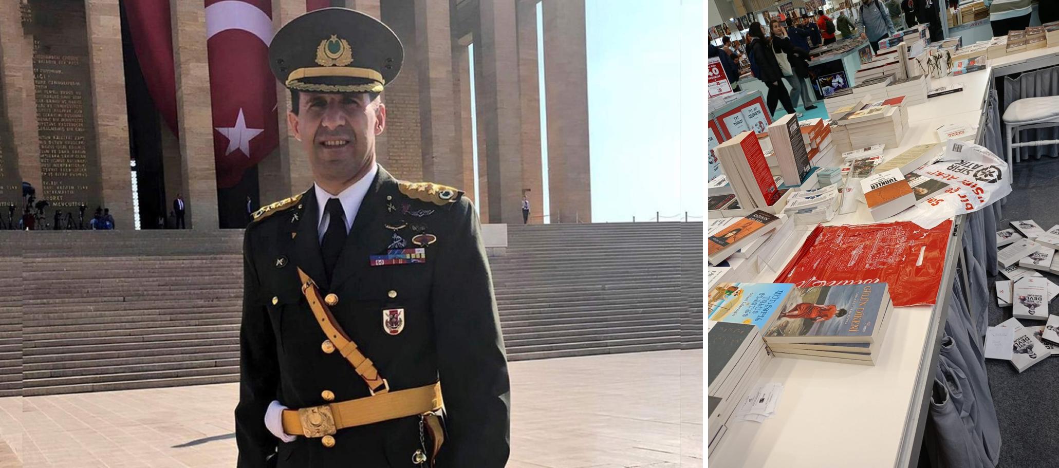 Kitap fuarına dışkılı saldırıyı Ülkü Ocakları yapmış