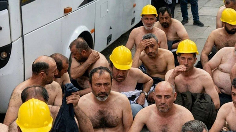 Gözaltına alınan Doruk Madencilik işçileri serbest bırakıldı: 'Bu iş çözülmeden gitmeyeceğiz'