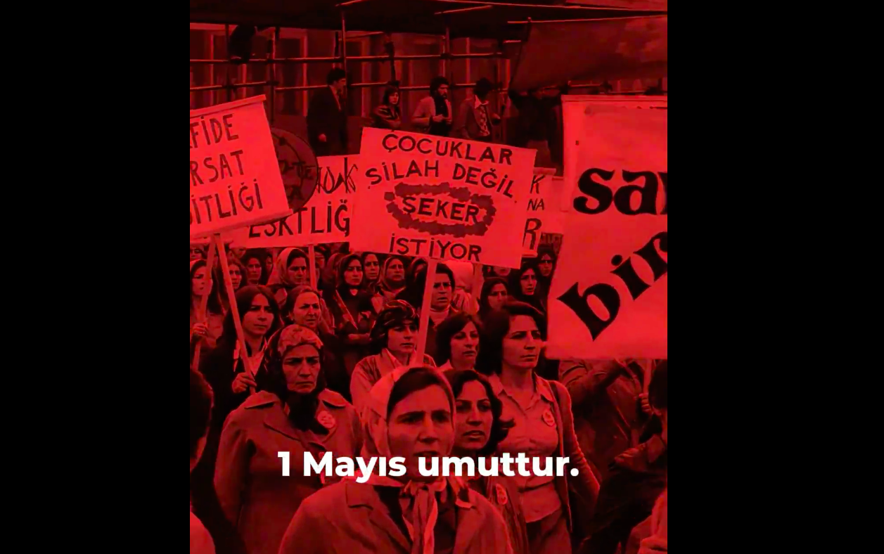 1 Mayıs umuttur