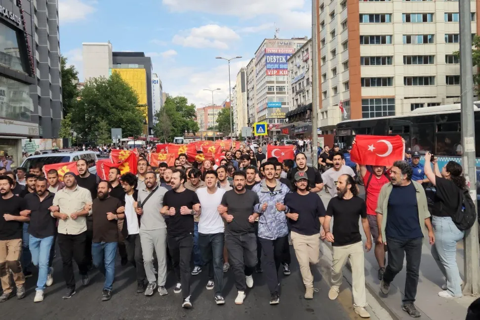 Ankara'da NATO karşıtı yürüyüşe katılan 140 TKP'li hakkında hapis talebiyle iddianame