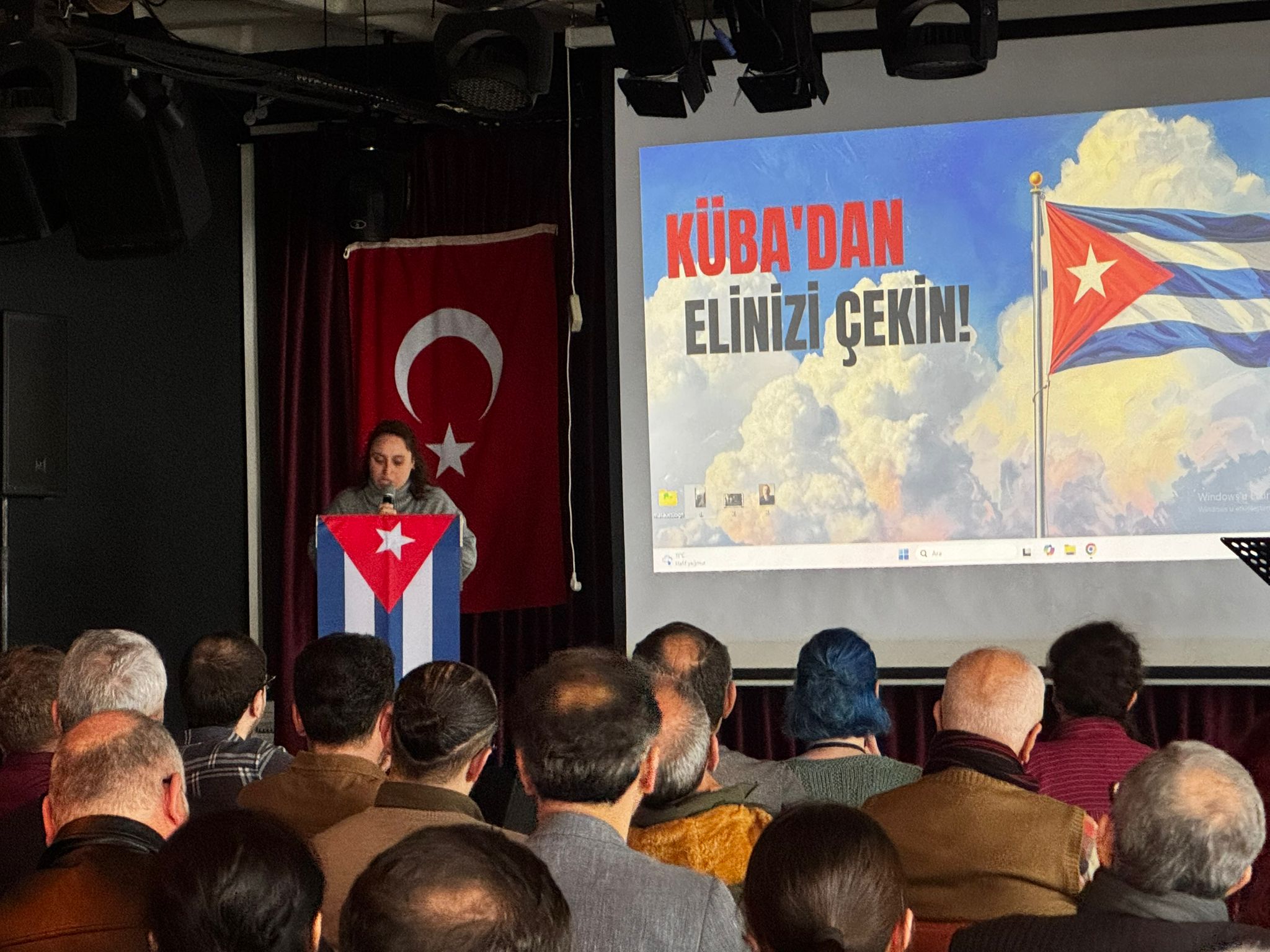 Kocaeli'den Küba'ya dayanışma köprüsü: 'Küba'yı savunmak insanlığı savunmaktır!'