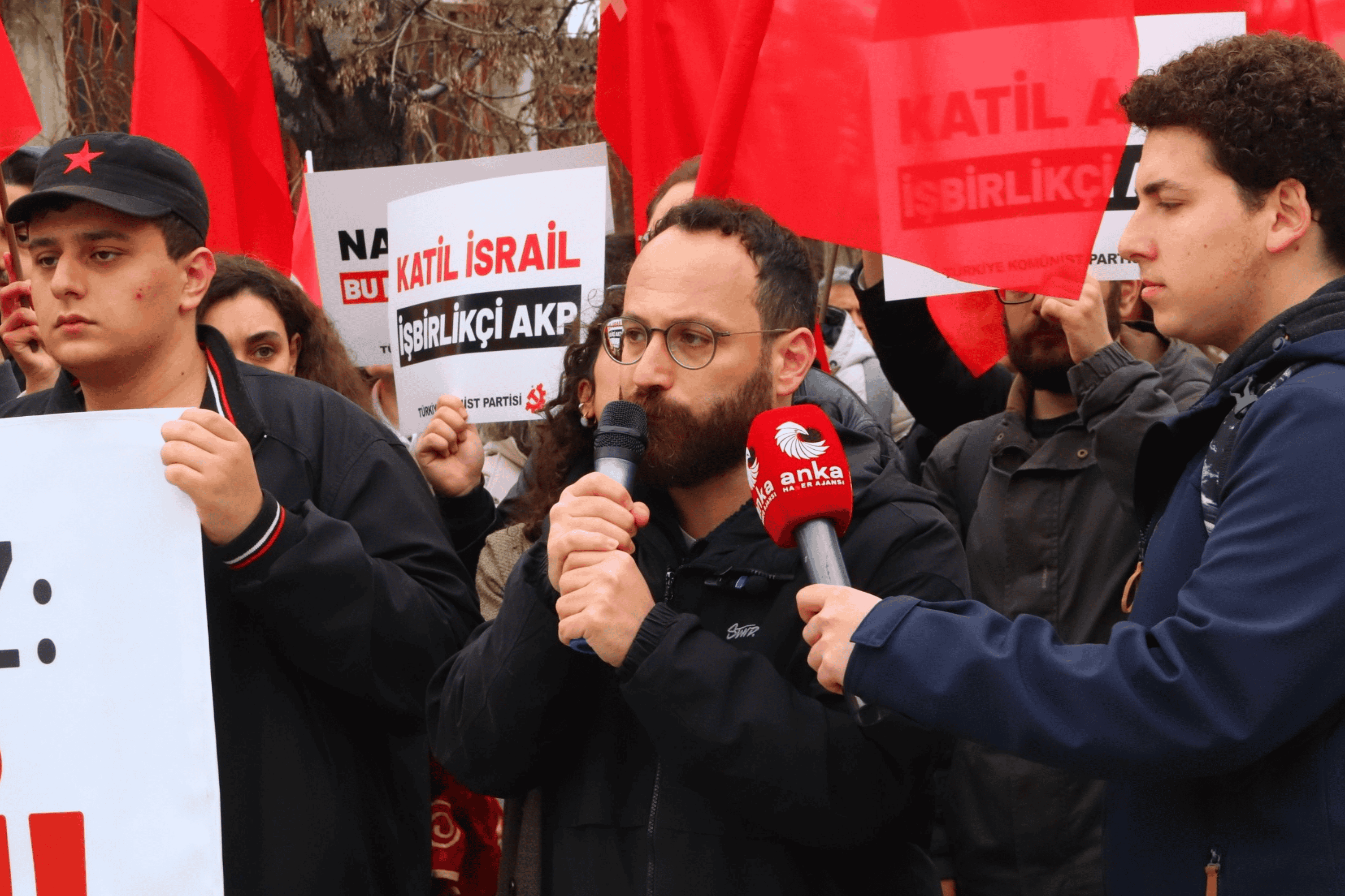 TKP'den Dışişleri önünde eylem: ‘Utanç verici bildiriyi kabul etmiyoruz, o imza geri çekilmeli!