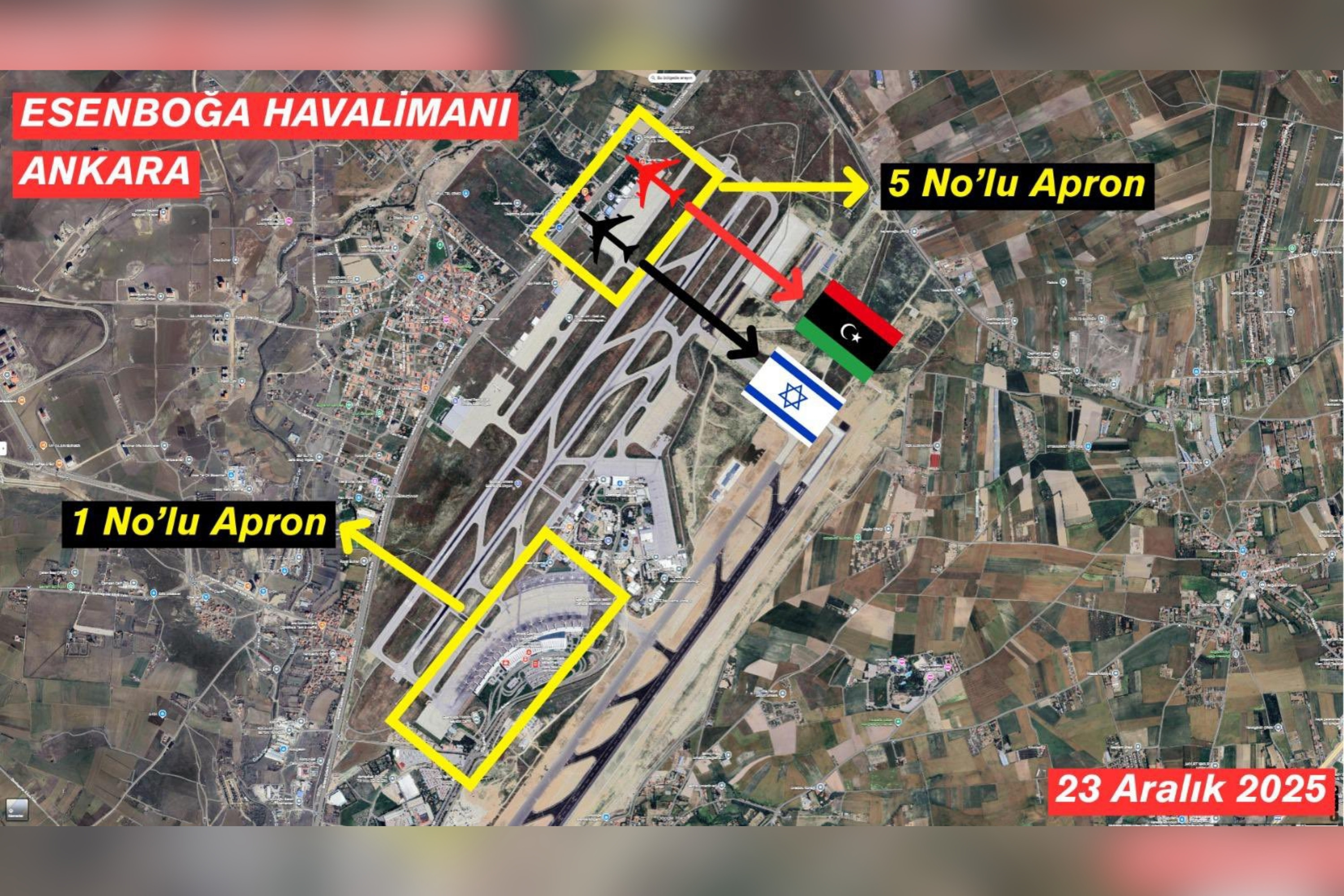 Ankara'da düşen Libya uçağıyla ilgili dikkat çeken iddia: 'İsrail sabotaj mı düzenledi?'