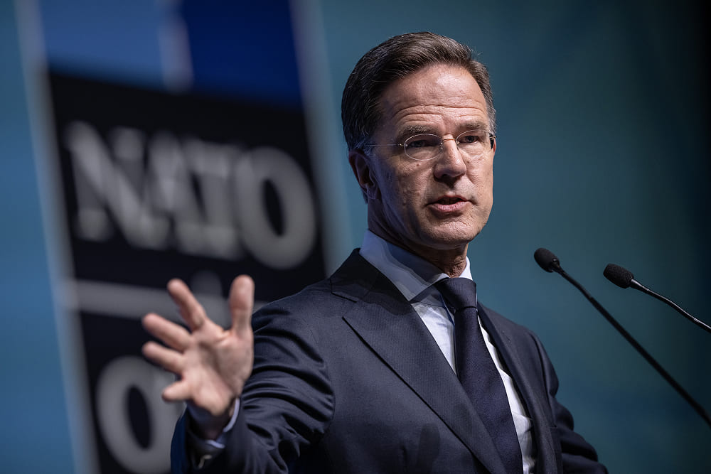 Donald Trump'a 'babacık' diyen NATO Genel Sekreteri Mark Rutte.