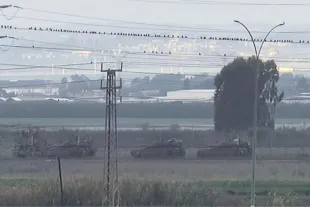 cenin'de israil tankları