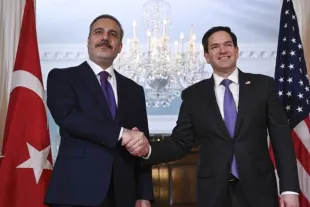 Hakan Fidan, geçen Mart ayında gittiği Washington'da Marco Rubio ile görüşmüştü. (Foto: AA)