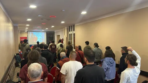 TKP Almanya Berlin’de faşizme karşı zaferi andı: ‘İnsanlığın tek çıkış yolu sosyalizm’