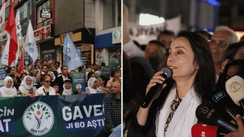DEM Parti'den 'süreç' yürüyüşü: 'Tıkanıklık giderilmeli, yasal adım atılmalı; kim, neyi bekliyor?'