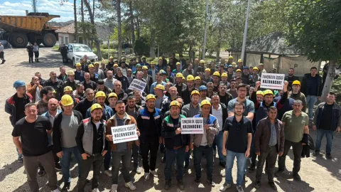 Tunçbilek’te madeciler ayakta: Eksik maaşa, ölümüne çalıştırılmaya boyun eğmeyen işçiler 4 gündür direnişte