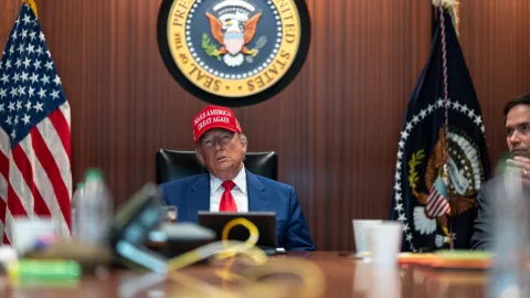 Trump: İran'a yarın düzenleyeceğimiz saldırıyı erteledim
