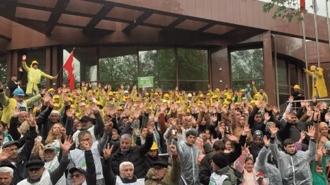 Holding sözünü tutmadı, 'garantör' bakanlıklar izledi: Doruk Madencilik işçileri yeniden direniş kararı aldı