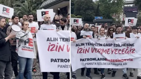 Panista işçileri hakları için patronun kapısına dayandı: 'Yüzün varsa çık karşımıza'