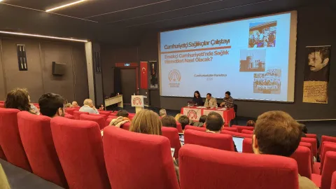 Sağlık emekçilerinden Küba ile dayanışma çağrısı: 'Tutulan nöbetlerin ücretleri Küba'ya'