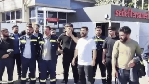 Sedef Tersanesi'nde hak gaspı: İki aydır maaş alamayan işçiler iş bıraktı
