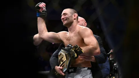 UFC şampiyonu Sean Strickland Beyaz Saray'daki yasaklama kararına tepki gösterdi.