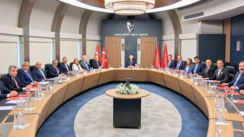 CHP Genel Merkezi'nde yapılan MYK toplantısı