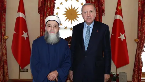 Erdoğan, 'Cübbeli Ahmet' ile görüştü