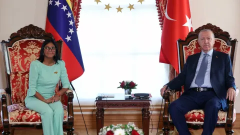 Venezuela Geçici Başkanı Rodriguez, Erdoğan'ın dav