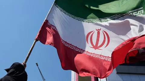 İran Dışişleri Bakanı Abbas Irakçi açıklama yapıyor.