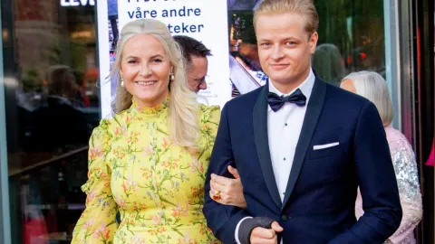 Norveç Veliaht Prensesi Mette-Marit'in oğlu Marius Borg Hoiby'nin yargılandığı mahkeme salonu.