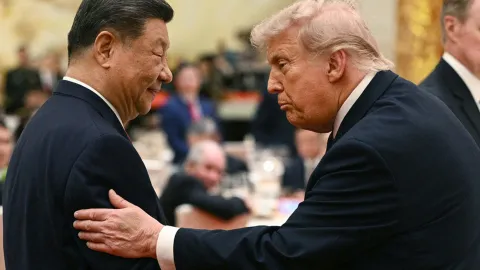 ABD Başkanı Donald Trump ve Çin Devlet Başkanı Şi Cinping