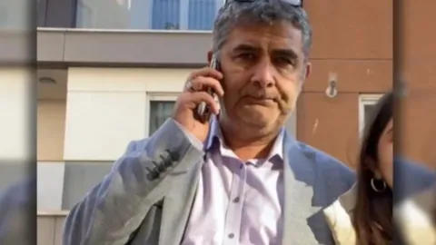 İBB Kültür A.Ş. Genel Müdür Yardımcısı Erhan Karaal'ın hastanedeki görüntüsü.