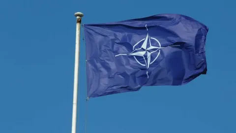 Ankara'da NATO zirvesi öncesi polis operasyonu görüntüleri.