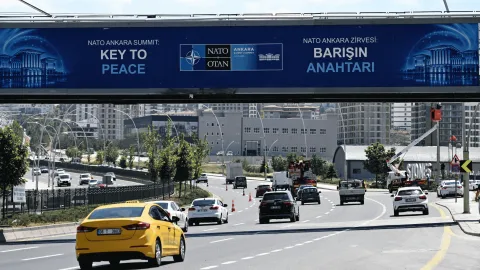 Ankara adliyesi önünde güvenlik önlemleri