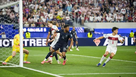 A Milli Futbol Takımı'nın ABD'ye karşı oynadığı maç