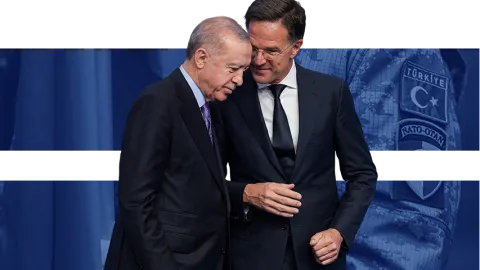 Mehmet Ali Güller'in NATO ve Türkiye üzerine analizini gösteren bir görsel.