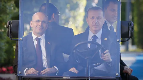 Akaryakıt istasyonunda fiyat tabelası