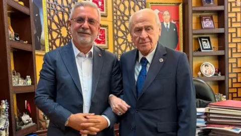 Mehmet Metiner ve Devlet Bahçeli