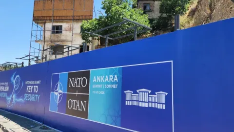 Ankara'da yapılacak NATO Zirvesi hazırlıkları kapsamında güvenlik önlemleri artırıldı.