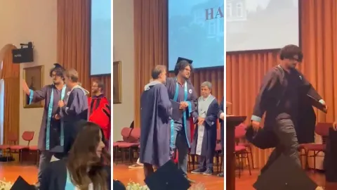 Boğaziçi Üniversitesi kampüsünden genel bir görünüm.