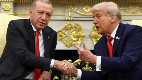 ABD Başkanı Donald Trump ve Cumhurbaşkanı Recep Tayyip Erdoğan