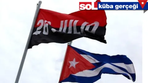 Küba'da bir sokak görüntüsü, halkın günlük yaşamını yansıtan kareler.