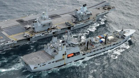 NATO'nun İzlanda'daki askeri altyapı genişlemesini gösteren bir görsel.