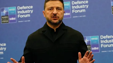 NATO zirvesi için Ankara'da bir araya gelen liderler