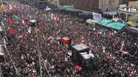 İran Dışişleri Bakanlığı binası.