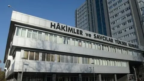 Hakimler ve Savcılar Kurulu (HSK) logosu veya binası.