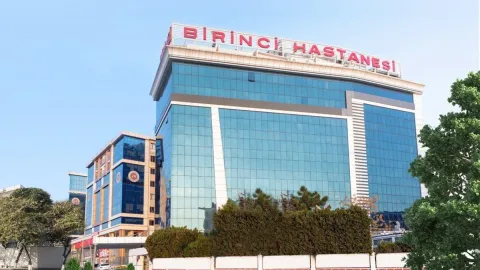 Birinci Hastanesi binası dış cephesi